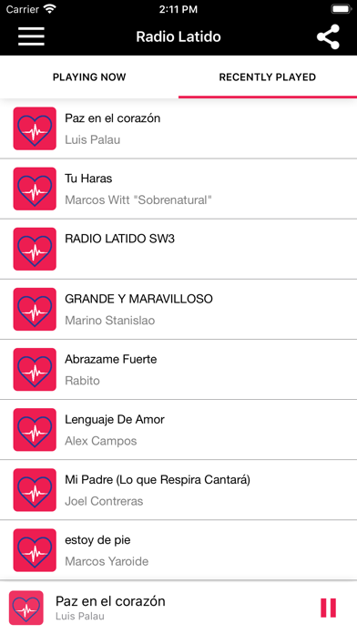 Radio Latido screenshot 2