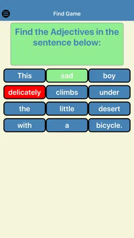 Game screenshot Silly Sentences Part of Speech mod apk