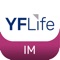 萬通保險 IM is a messaging app available for the sales force, customers of YF Life Insurance International Ltd