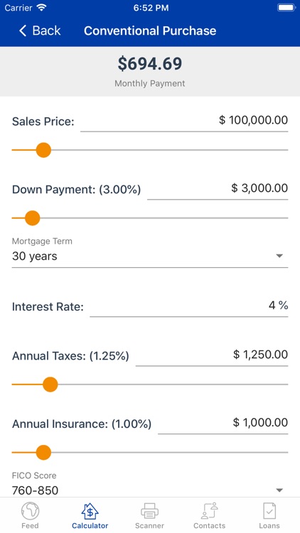 NEO - PRMG Mortgage App