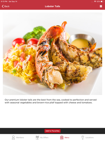 Ruby Tuesday Hong Kong App screenshot 3