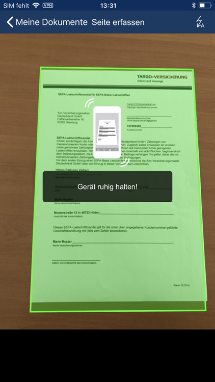 ServiceApp TARGO Versicherung screenshot-4