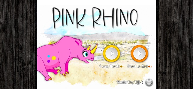 Pink Rhino - Read-Aloud Book