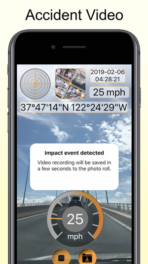 Dashcam - Car Crash Recorder(圖1)-速報App