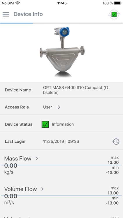 OPTICHECK Flow Mobile screenshot-1