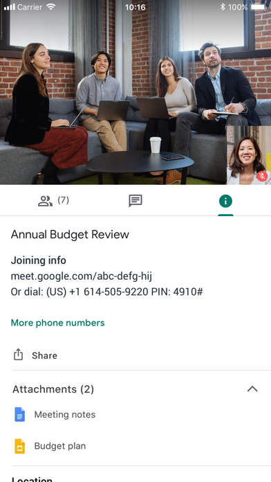 Hangouts Meet by Google for PC - Free Download: Windows 7 ...