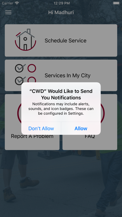 How to cancel & delete CWD from iphone & ipad 3