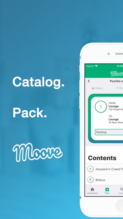 MooveMe: Let’s Get Packing