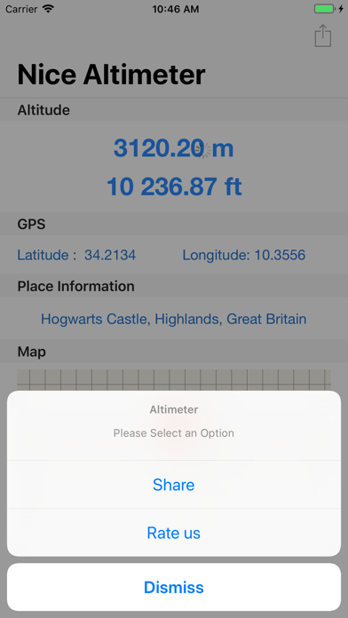 Nice Altimeter GPS screenshot 3