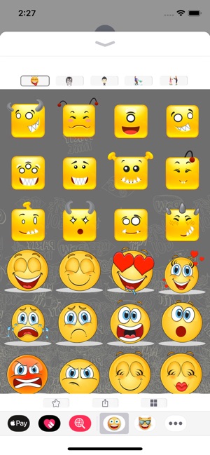Animerade Smileys Stickers I App Store