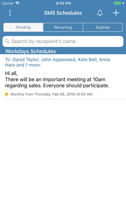 Pro SMS Scheduler