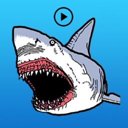 Animated Ferocious White Shark