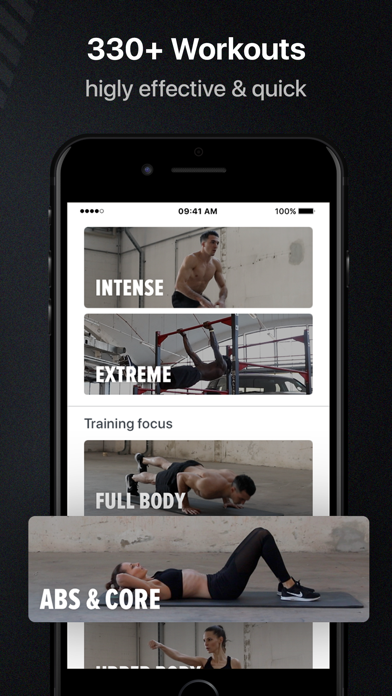 WunderBody Fitness Workout App screenshot 2