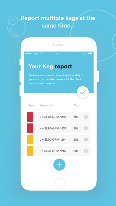 KeyKeg support app screenshot 4