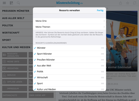 MZ News App für iPad screenshot 4