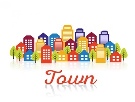 The PlaceInTownPTA is a small sticker, which are show the 50 Place In Town PTA sticker in cartoon
