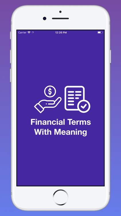 Financial Terms With Meaning