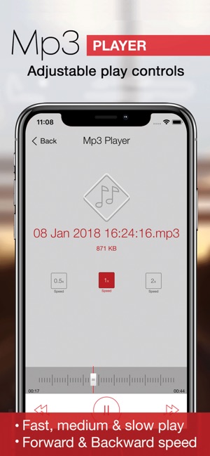 Mp3 Recorder Pro: Notes,Memos(圖2)-速報App