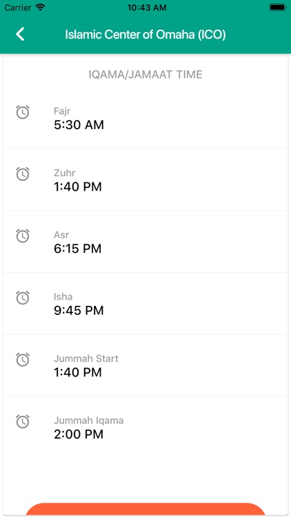 IqamaClock: Mosque prayer time screenshot-5