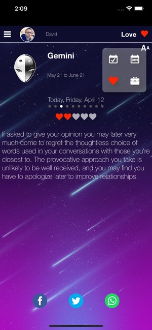 My Daily Horoscope Pro(圖3)-速報App