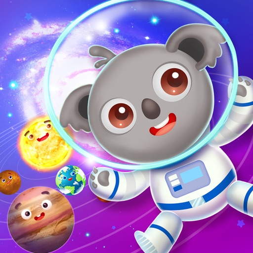 Kids Explore Planets & Space Icon