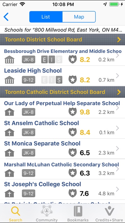 School Locator (GTA)