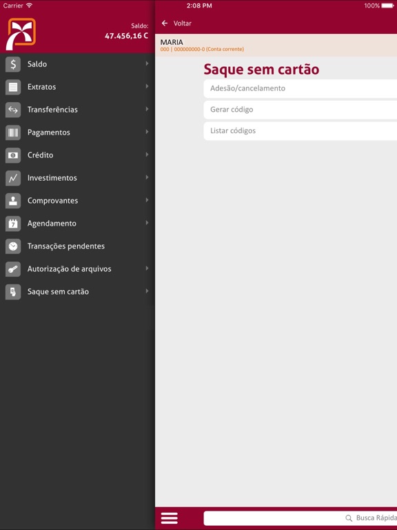 Banco do Nordeste Mobile screenshot 3