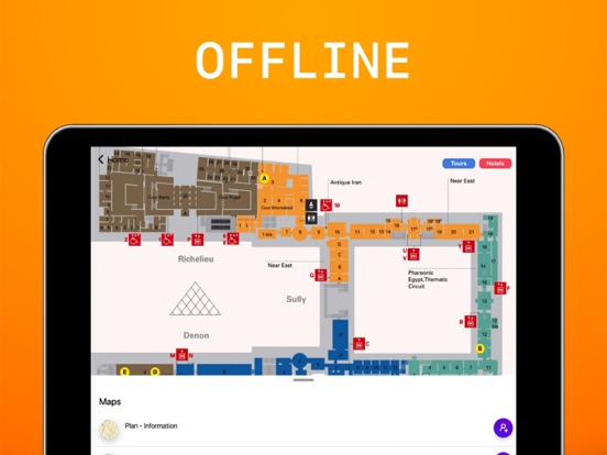 Louvre Museum Visitor Guide screenshot