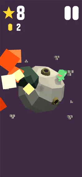 Game screenshot Tiny Dino! - Asteroid Run! mod apk