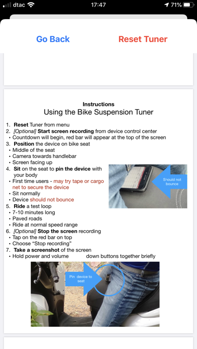 Bike Suspension Tuner screenshot 3