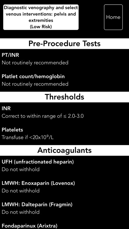 Anticoagulation Guide