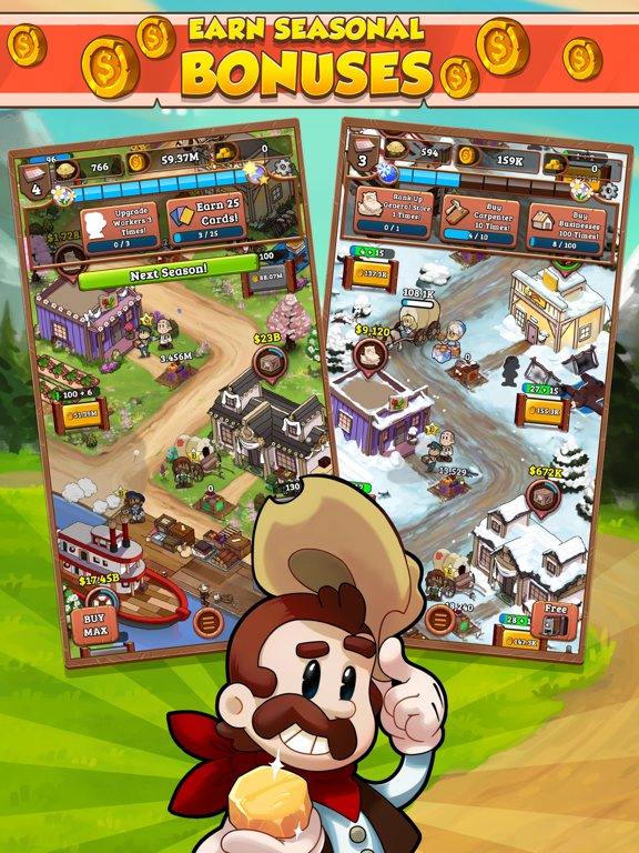 Скачать игру Idle Frontier: Western Tapper
