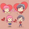 Cute Chibi Couple Stickers