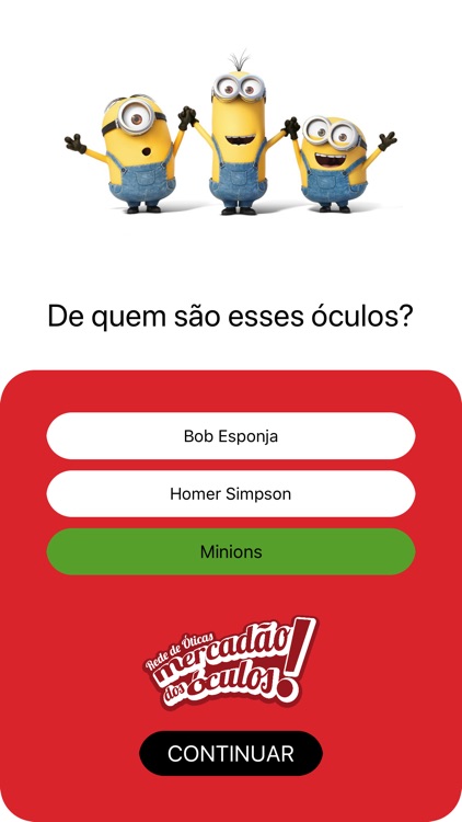 Quiz Mercadão dos Óculos