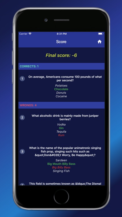 Oh trivia screenshot-3