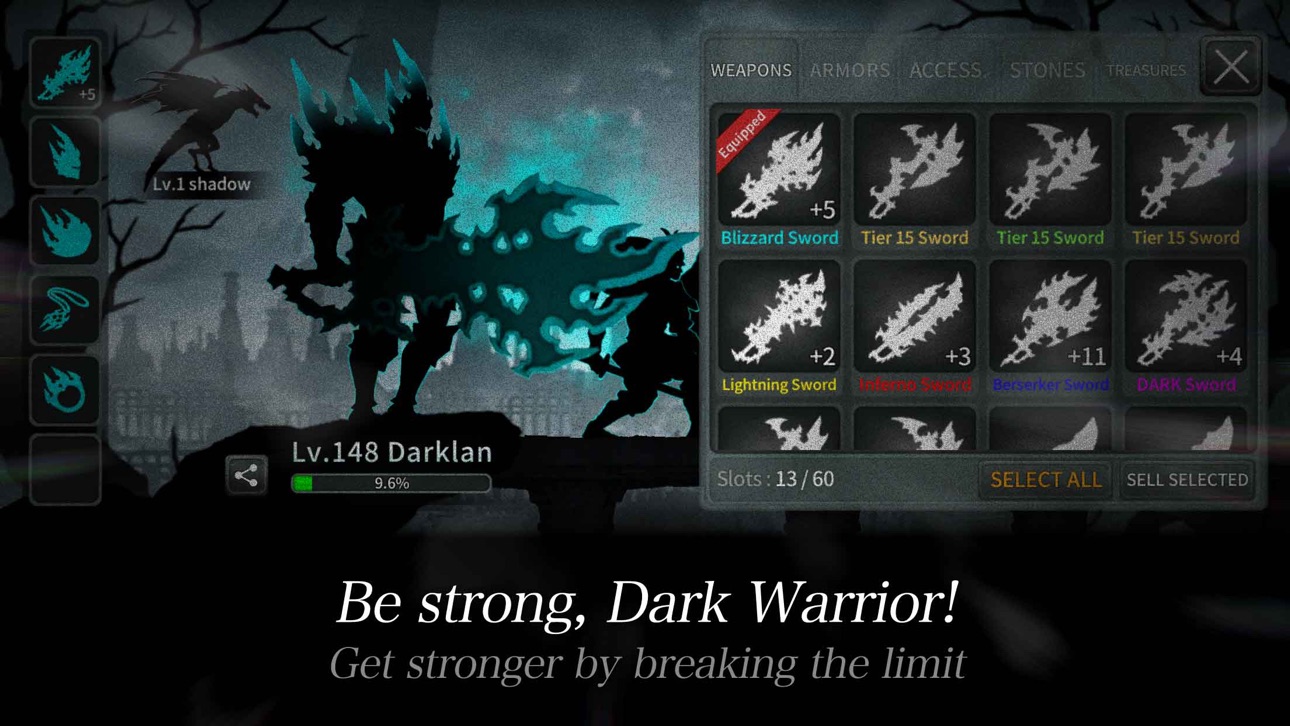 Dark Sword Hack screenshot 3 - iOS game interface