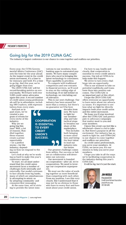 Credit Union Magazine App