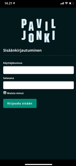 Paviljonki Exhibitor App