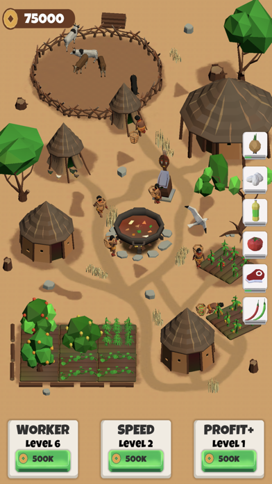 Idle Village Food screenshot 4