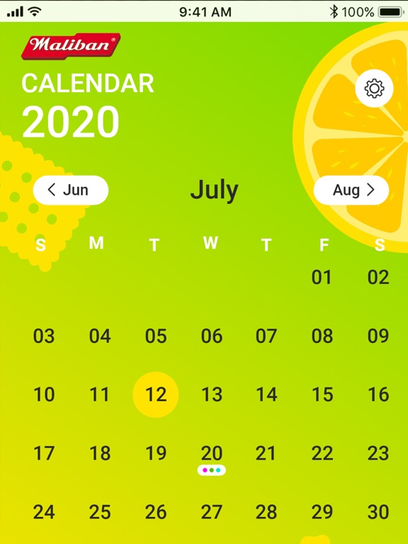 Maliban Calendar screenshot 3