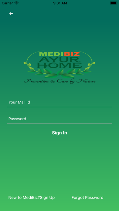 Medibiz Ayur App screenshot 2