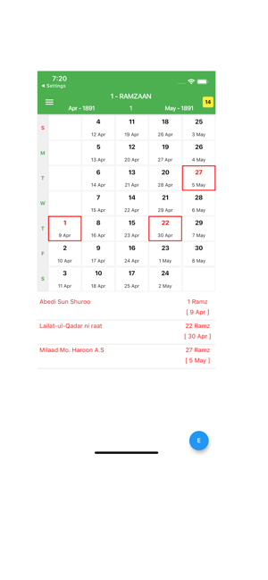 Abedi Calendar(圖1)-速報App