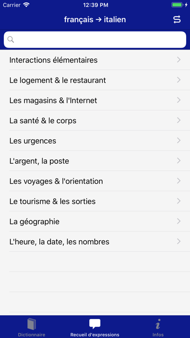 Accio French-Italian screenshot 2