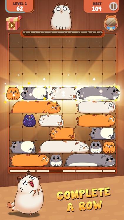 Haru Cats: Slide Block Puzzle