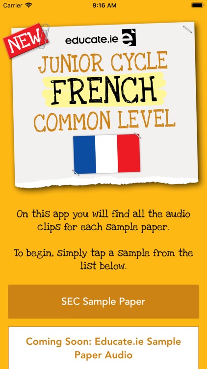 Educate.ie French Exam Audio