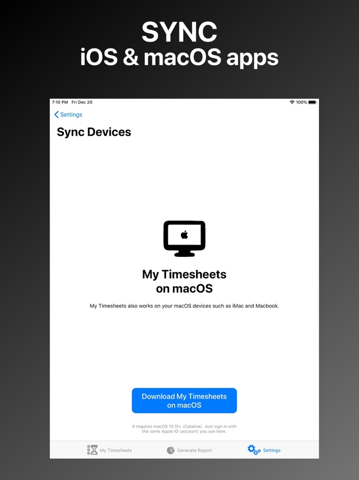 My Timesheets Time Tracker
