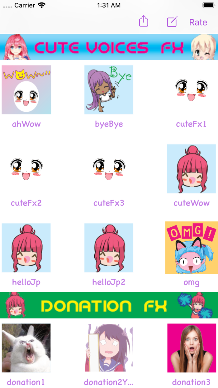 Girl Streamer Soundboard