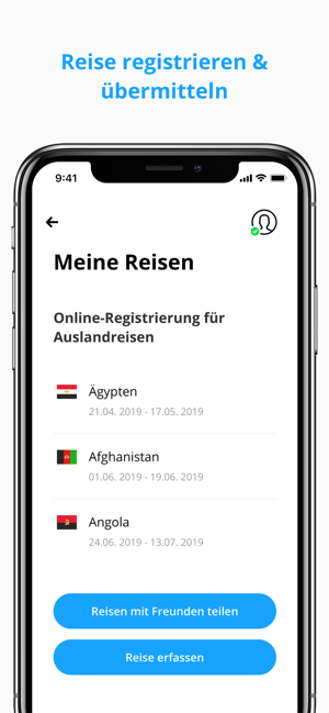 Travel Admin - Reisehinweise(圖3)-速報App