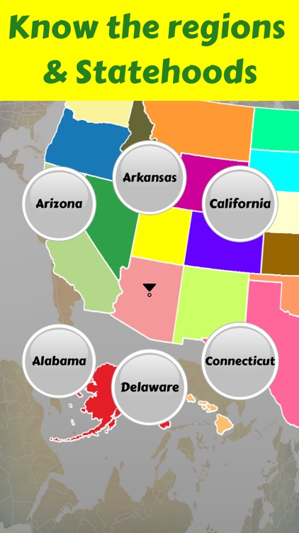 50 States and Capitals screenshot-3