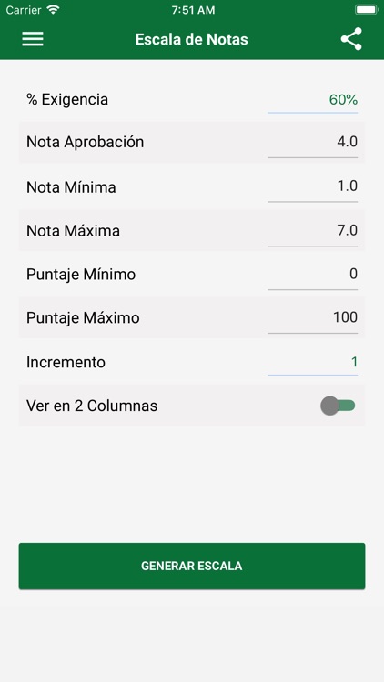 Escala de Notas screenshot-4